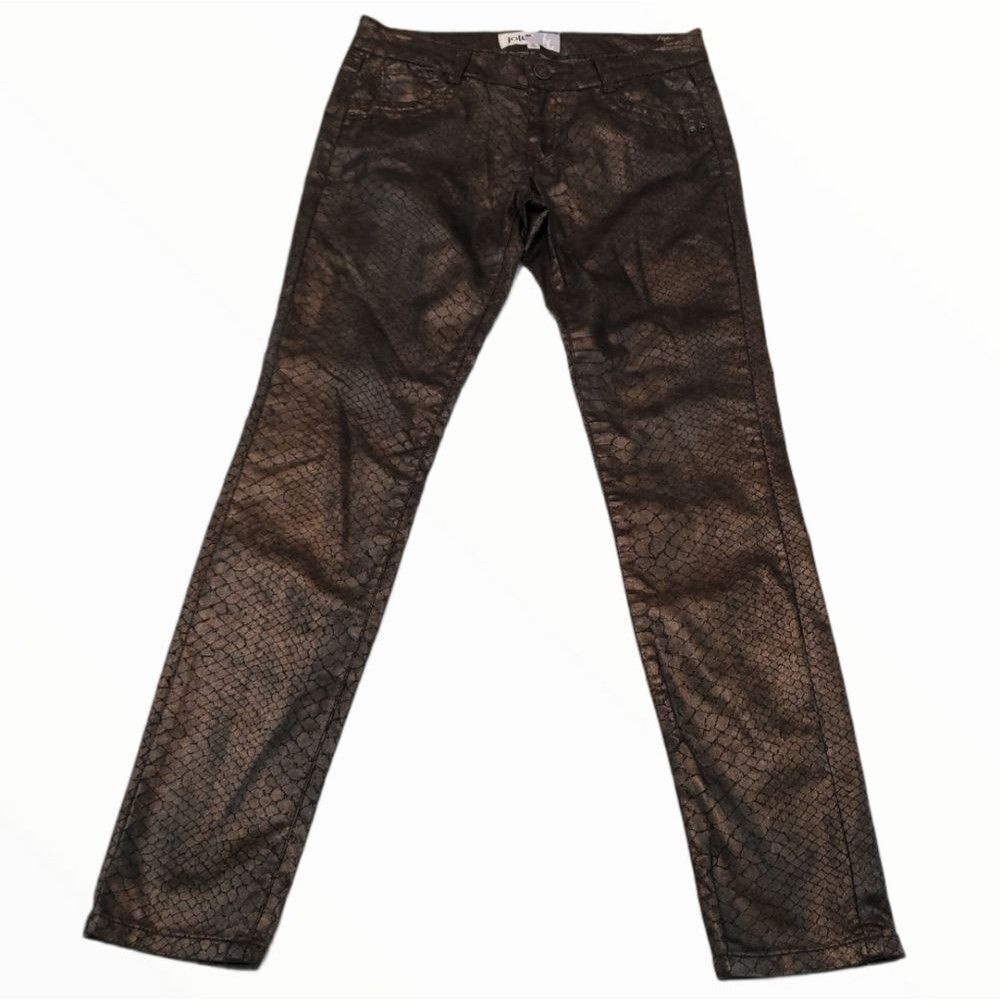 Jolt Pants Size 5 Skinny Snakeskin Snake Animal Pr